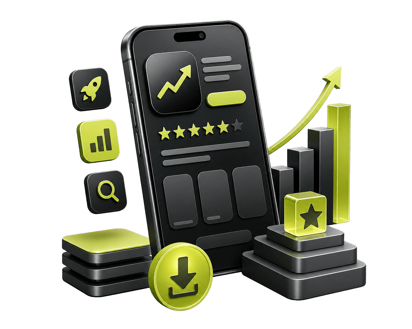 تحسين متاجر التطبيقات (ASO)